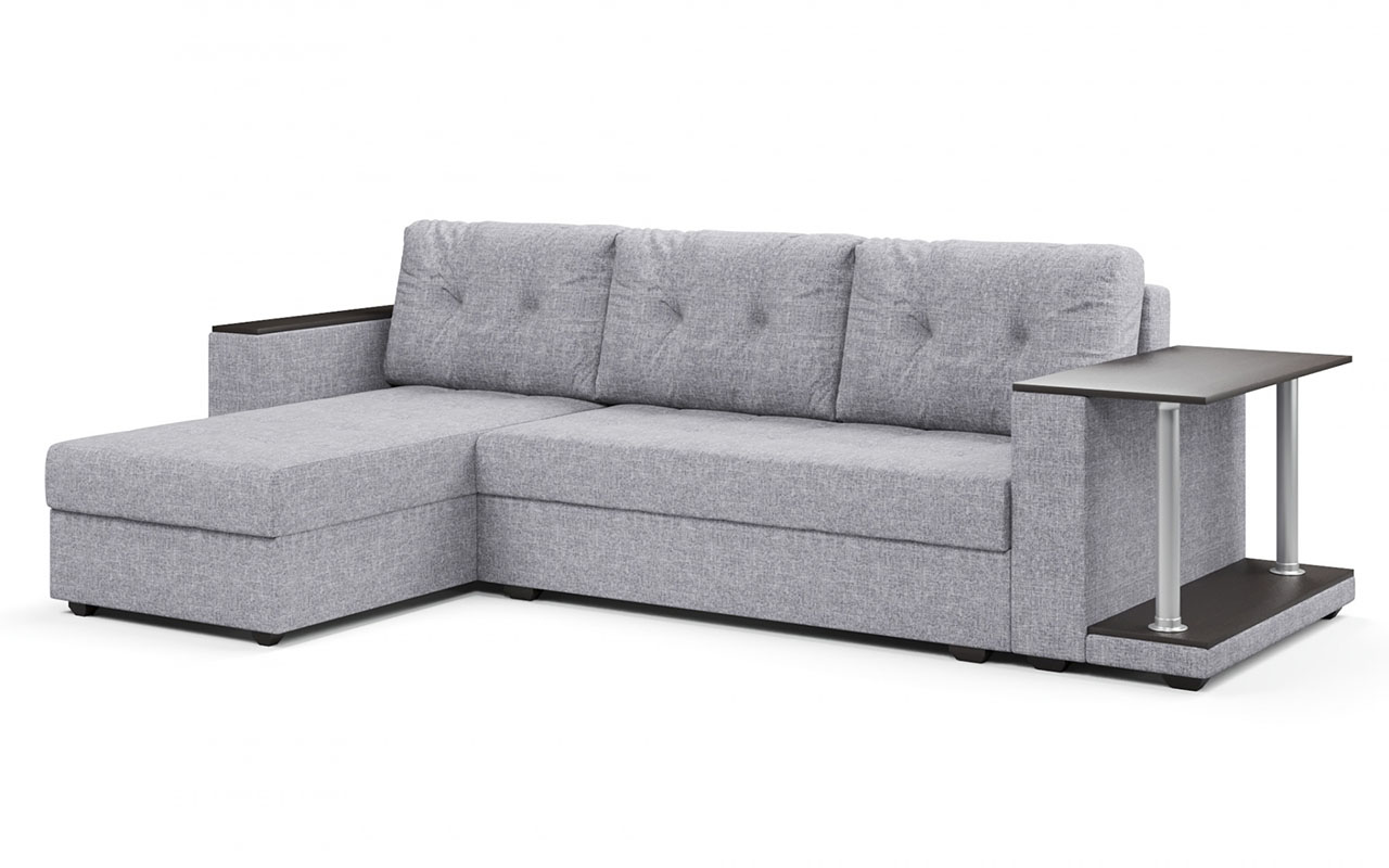 Gupan Диван-кровать угловой со столом Атланта 10 Классик