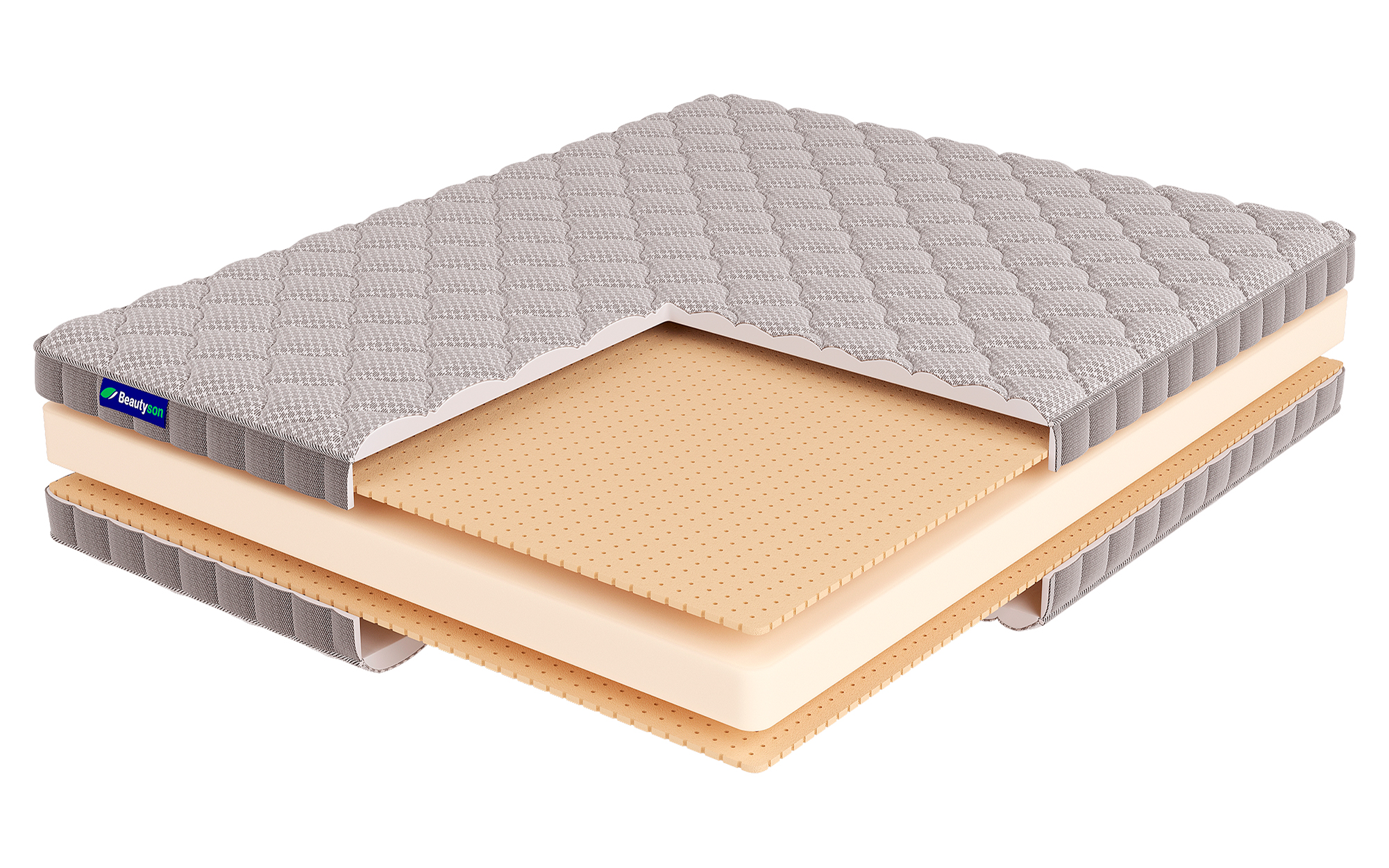 матрас Beautyson Roll Foam Hard 14 Latex Double 1 Beautyson Roll Foam Hard 14 Latex Double